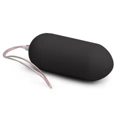EasyToys Mini Vibe Collection Oeuf Vibrant Secret Control noir - 7.6 x 3.4 cm